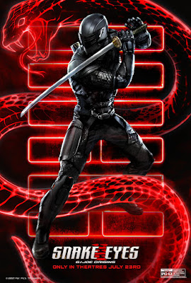 Snake Eyes Gi Joe Origins Movie Poster 18