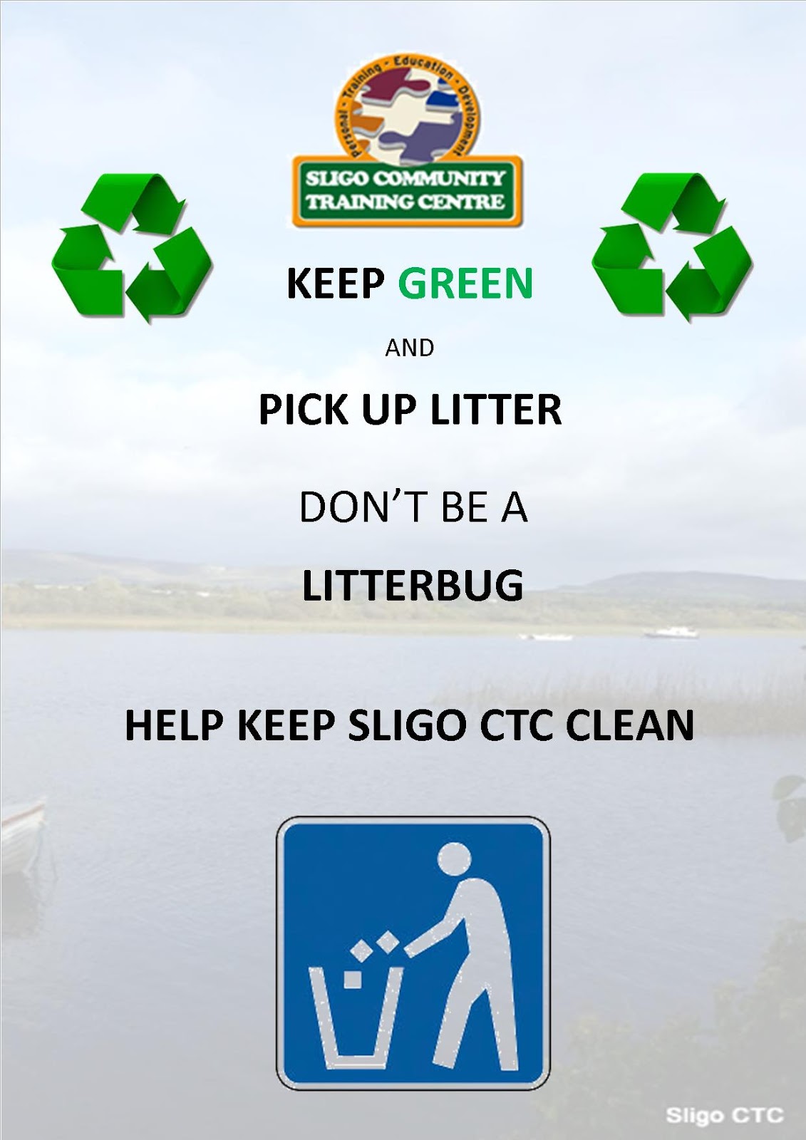 Sligo CTC Anti litter Posters Sligo Community Training Centre sligo-ctc-anti-litter-posters-sligo-community-training-centre