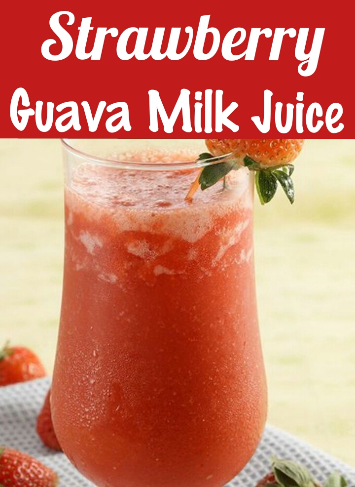 Strawberry Guava Milk Juice BEAN GIRRAS