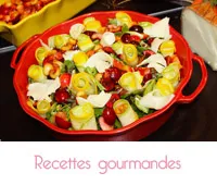 Recettes faciles de salades colorées