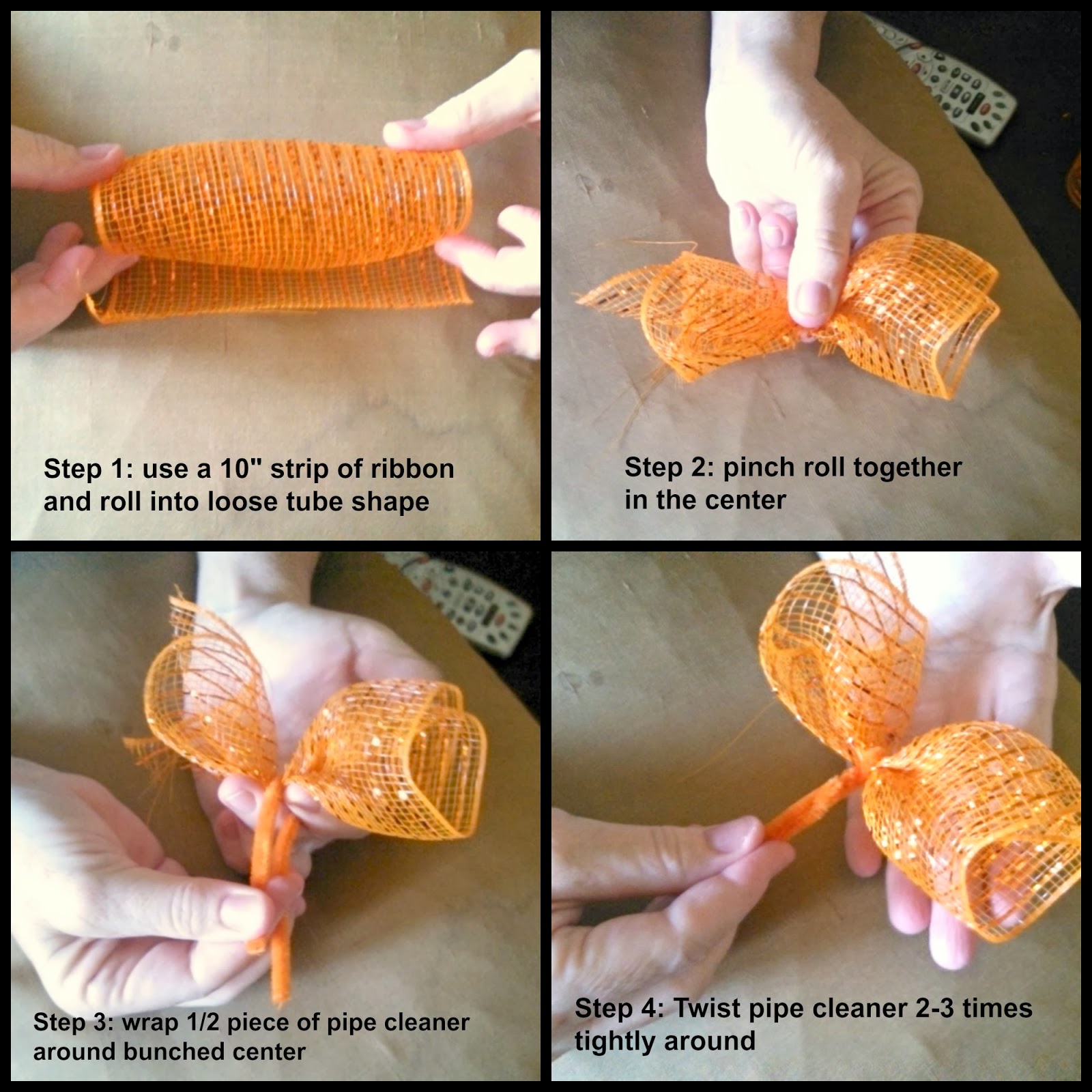 Sister Sally's Mesh Ribbon Pumpkin Wreath Tutorial and a Girls Night Out