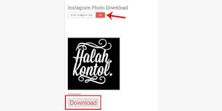 Cara Download Foto Instagram Secara Online Tanpa Aplikasi