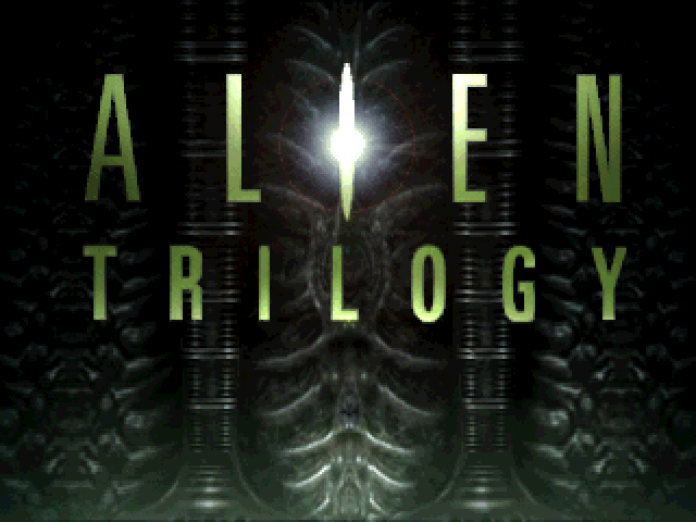 Alien Trilogy DOS  title screen