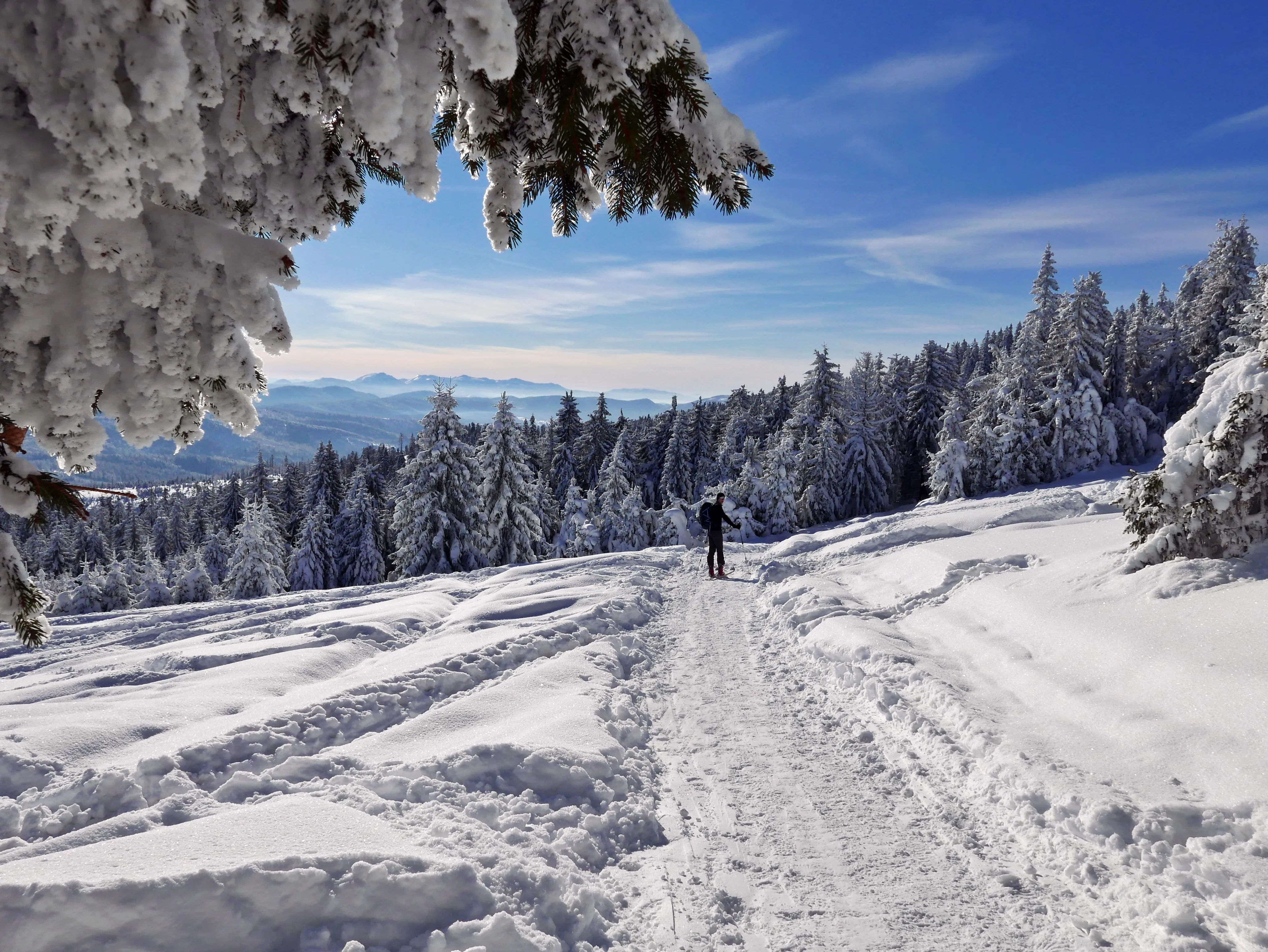 Hala Rysianka zimą, raj dla wędrowców i skiturowców