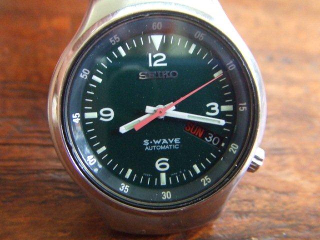 jam & watch: Seiko S Wave - green dial 7S26-0110 (Sold)