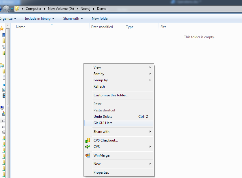 INTEGRATIONS Basic Git Operations With GIT GUI for Windows User