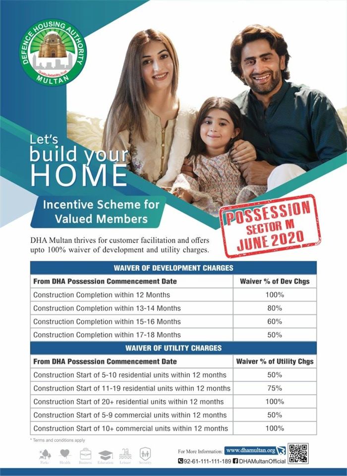 DHA Multan Development Charges DHA Multan Allotment Ballot, Location