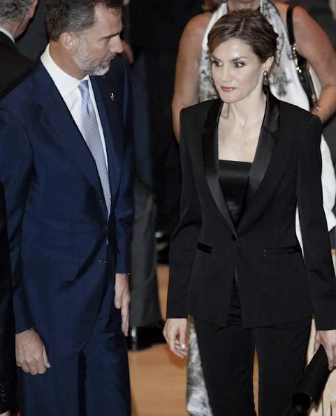 King Felipe VI of Spain and Queen Letizia of Spain attend the 'Princesa de Girona Awards'