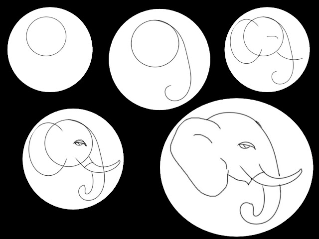 elephant-drawing