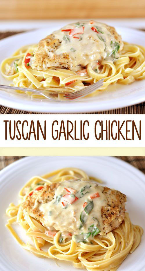 TUSCAN GARLIC CHICKEN (OLIVE GARDEN KNOCKOFF) ALL RECIPES