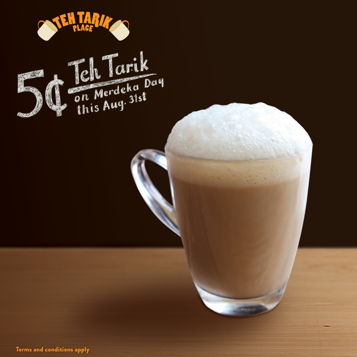 Harga Teh Tarik Oishii teh tarik place 5 cents teh tarik merdeka day promotion 31 Harga Teh Tarik Oishii teh tarik place 5 cents teh tarik merdeka day promotion 31