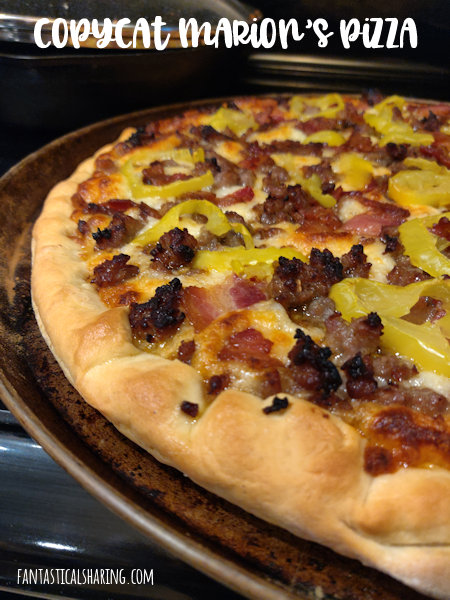Fantastical Sharing of Recipes: Copycat Marion's Pizza