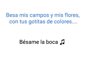 Ricardo Montaner Bésame La Boca significado de la canción.