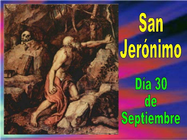 SANTOS Y VIDA: San Jerónimo