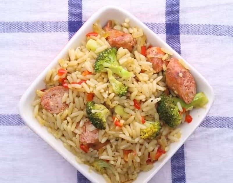 Turkey Sausage And Rice Recipe