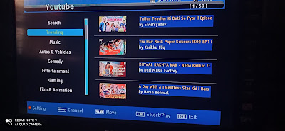 Starsat Titan gx6605s latest firmware Youtube Working Menu info