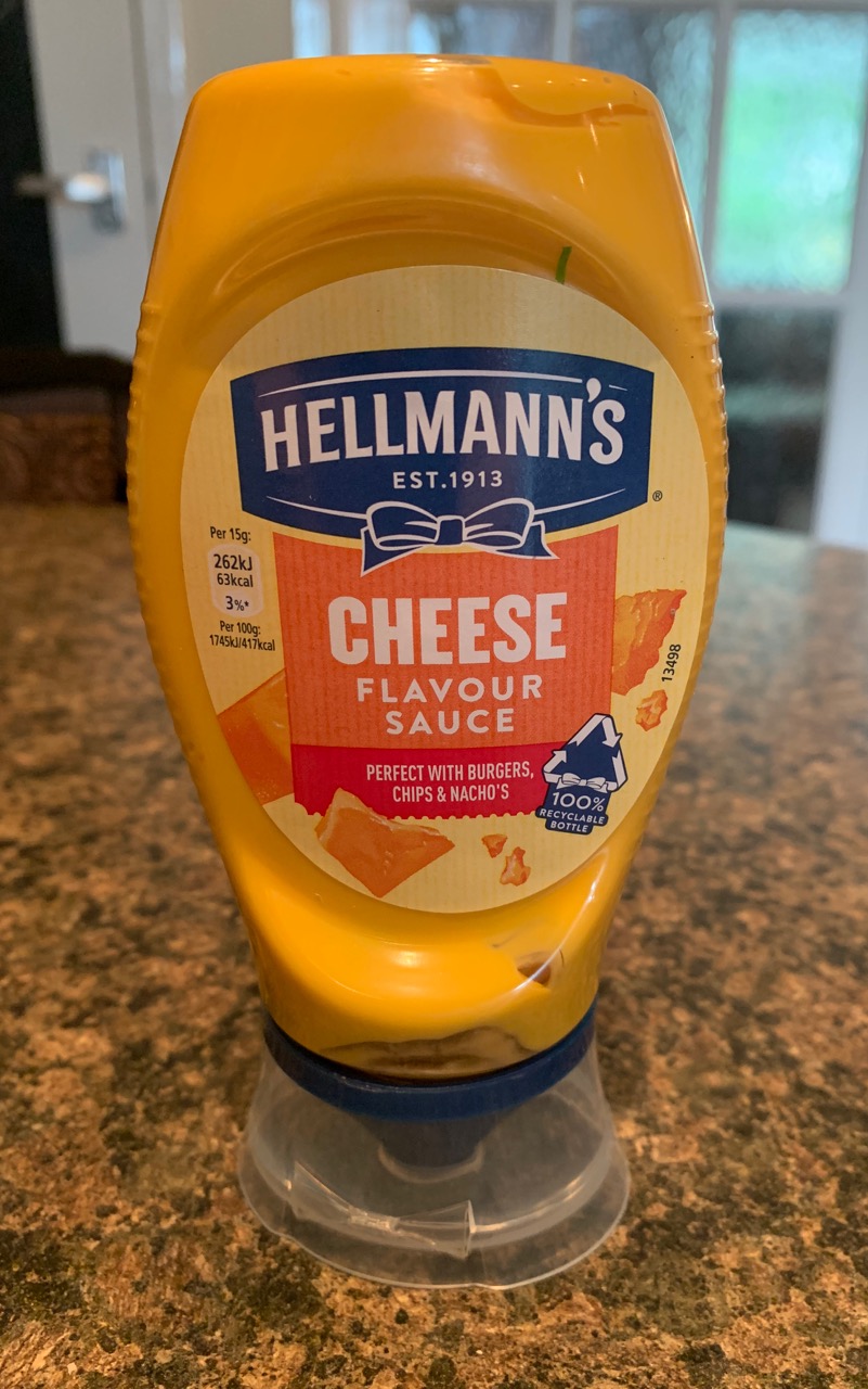 FOODSTUFF FINDS Hellmann’s Cheese Flavour Sauce (Ocado) By Cinabar