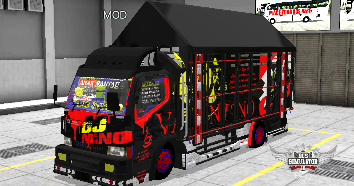 Skin Truk Idbs