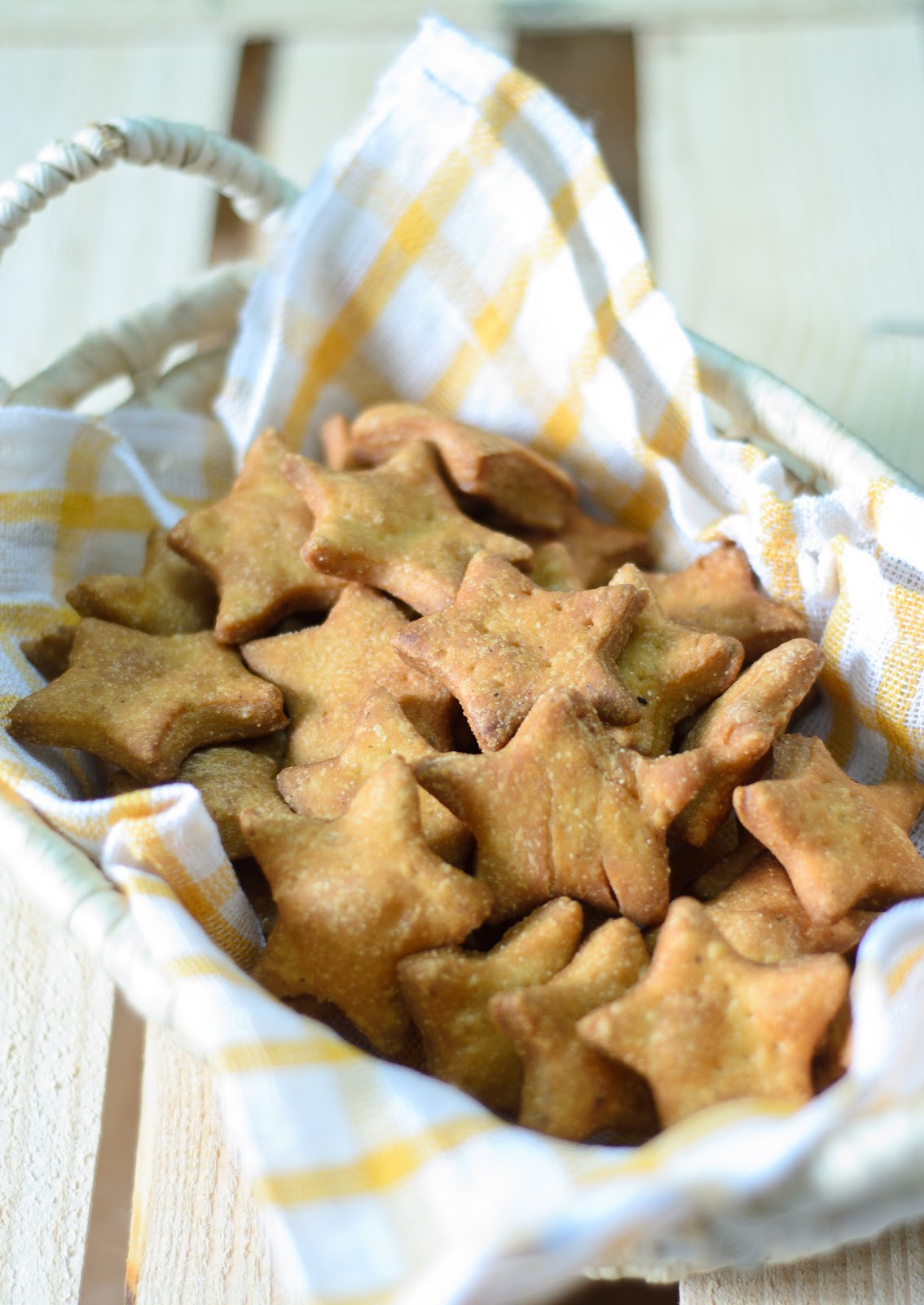 Vegetarian Tastebuds: Thekua ~ Indian Cookies For Indian Cooking Challenge