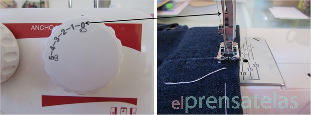 Tutorial dobladillo vaquero