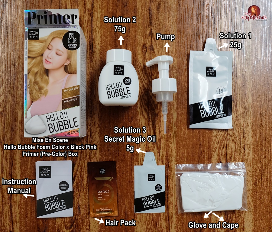 Product Review Mise en Scene Hello Bubble Foam Color x Black Pink Ash