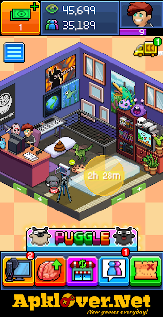 PewDiePie Tuber Simulator MOD APK unlimited money PewDiePie Tuber Simulator MOD APK unlimited money