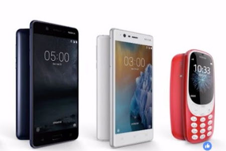 Nokia 5, Nokia 3 dan Nokia 3310 Versi Terbaru Resmi Dirilis, Inilah Spesifikasi dan Harganya