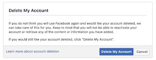 how to delete a facebook page