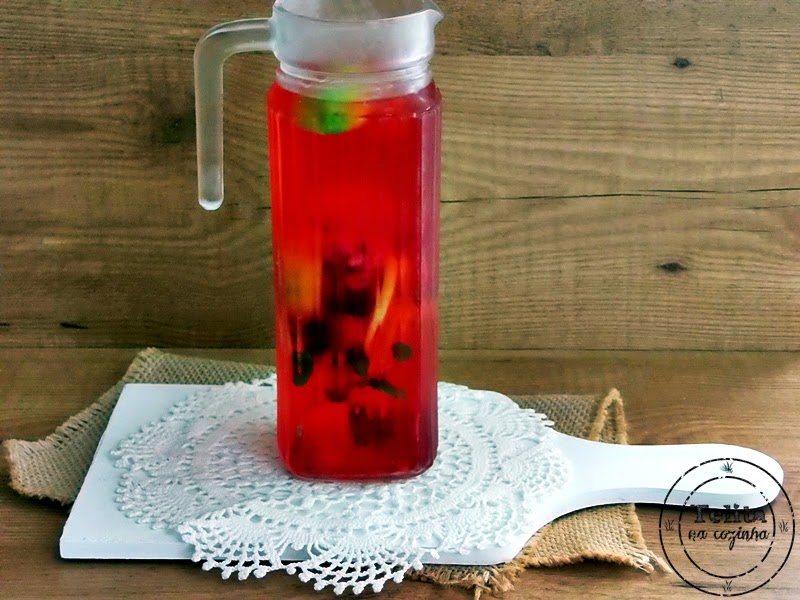 água aromatizada detox (anti-envelhecimento)