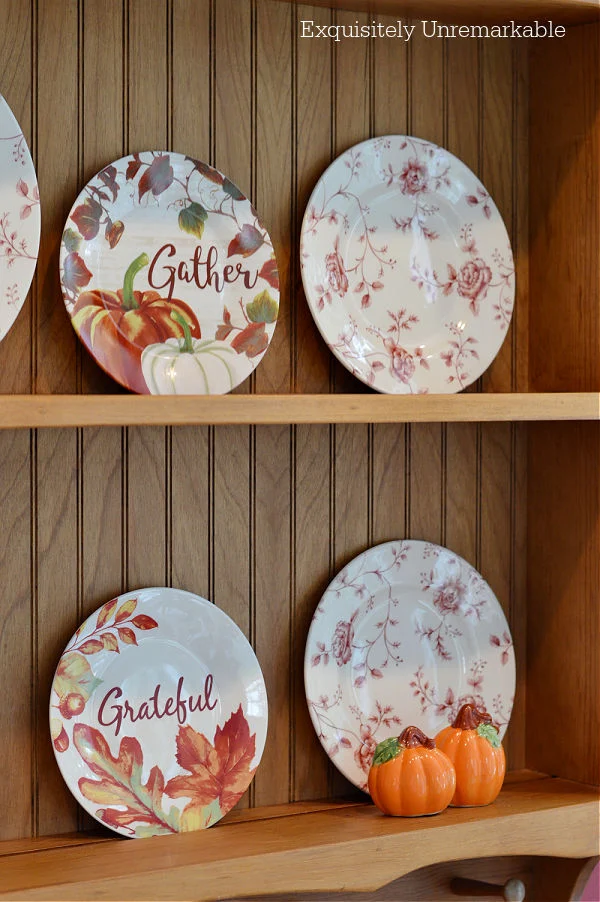 Dollar Tree Fall Plates