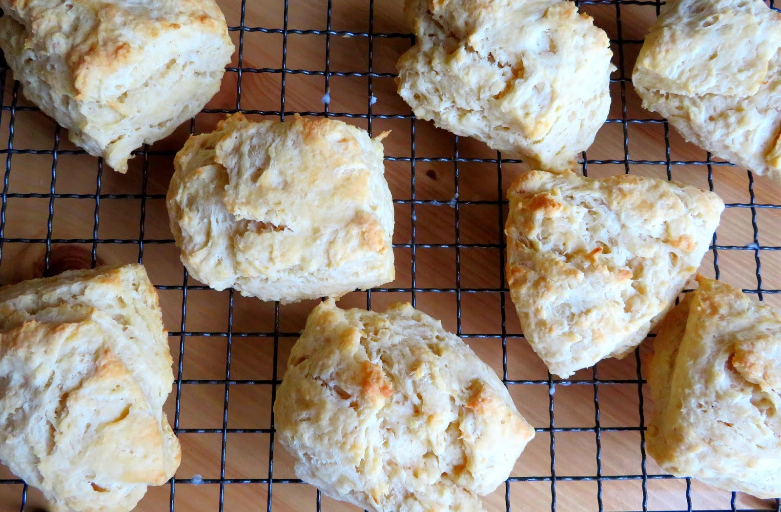 Mile High Greek Yogurt Biscuits The English Kitchen