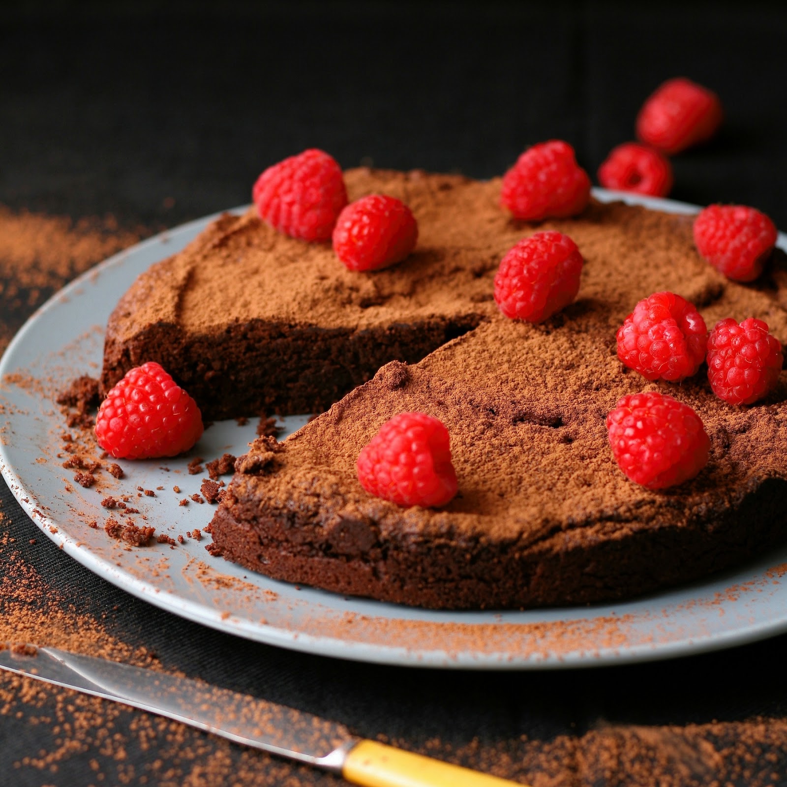 Cupcakes & Couscous Flourless Dark Chocolate Cake