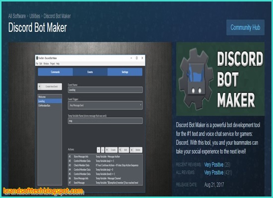Discord Bot Maker Free Download Latest Update(2020)