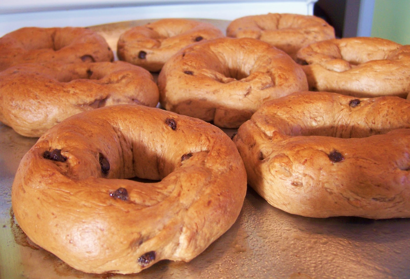 Cookin' from a bitchin kitchen... Homemade bagels quick method