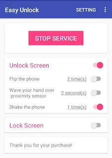 Aplikasi untuk bangunkan & tidurkan layar smartphone