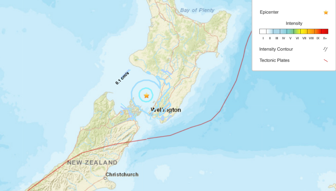 Sciency Thoughts Magnitude 5.4 Earthquake beneath the South Taranaki