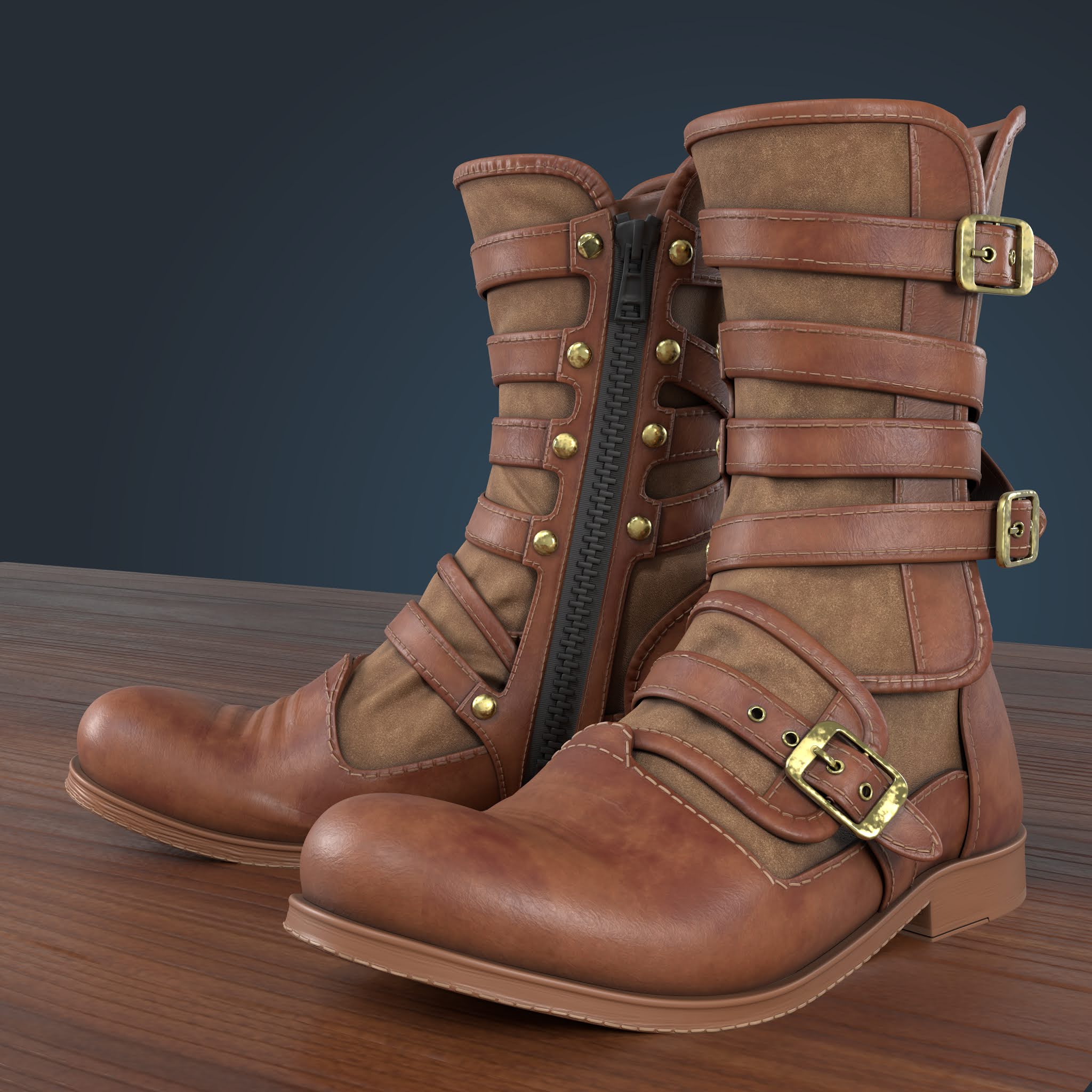 Satish 3D Modeling & Texturing Artist How to make 3D leather boot(Maya