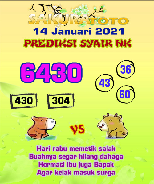 Prediksi Hk Kamis 14 Januari 2021 Togel Hongkong Resulthk Com