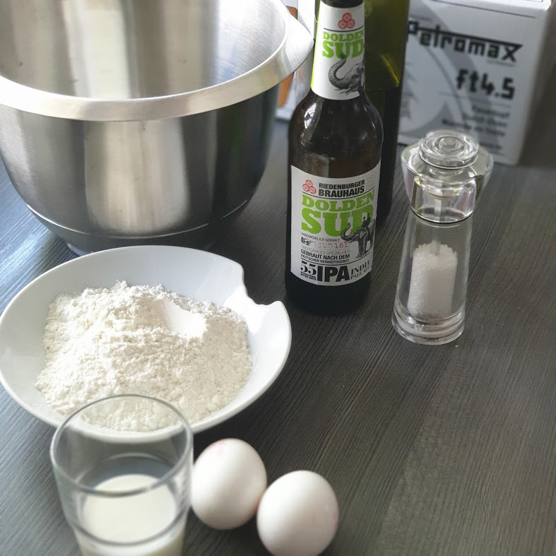 Ollis Grillabenteuer: Gebackene Holunderblüten im Bierteig Ollis Grillabenteuer: Gebackene Holunderblüten im Bierteig