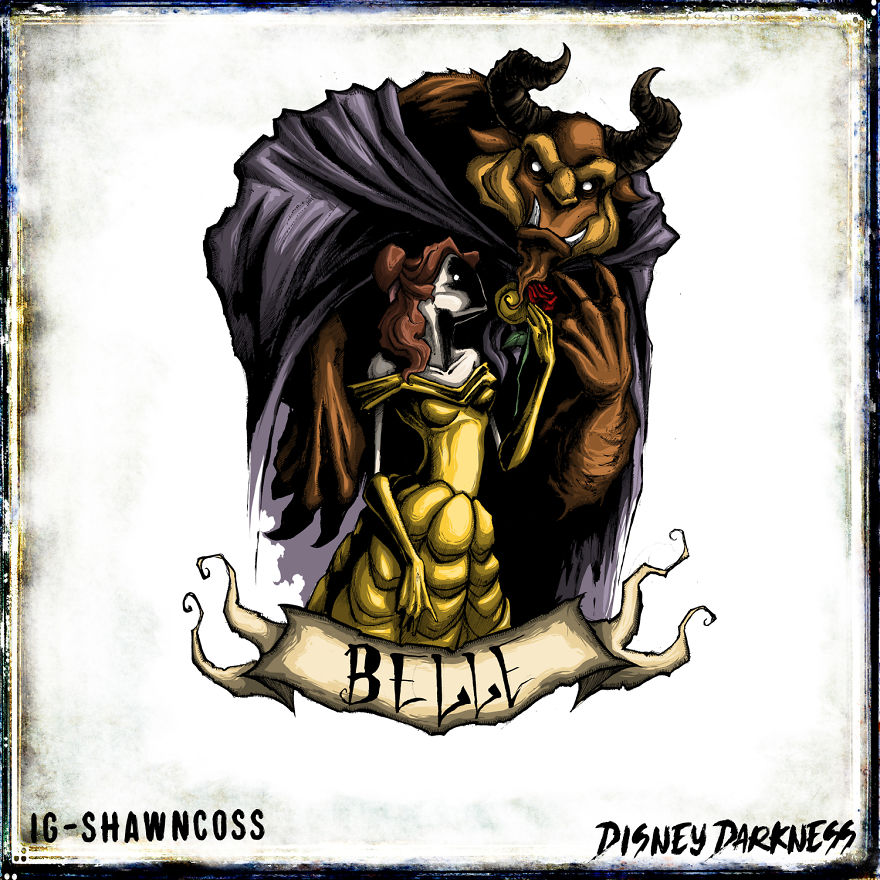 Disney Darkness by Shawn Coss