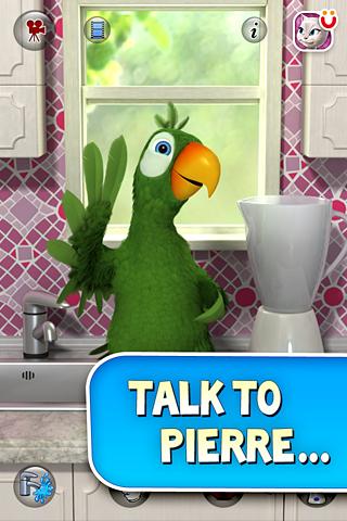 Download Talking Pierre the Parrot apk for android phones Download Talking Pierre the Parrot apk for android phones