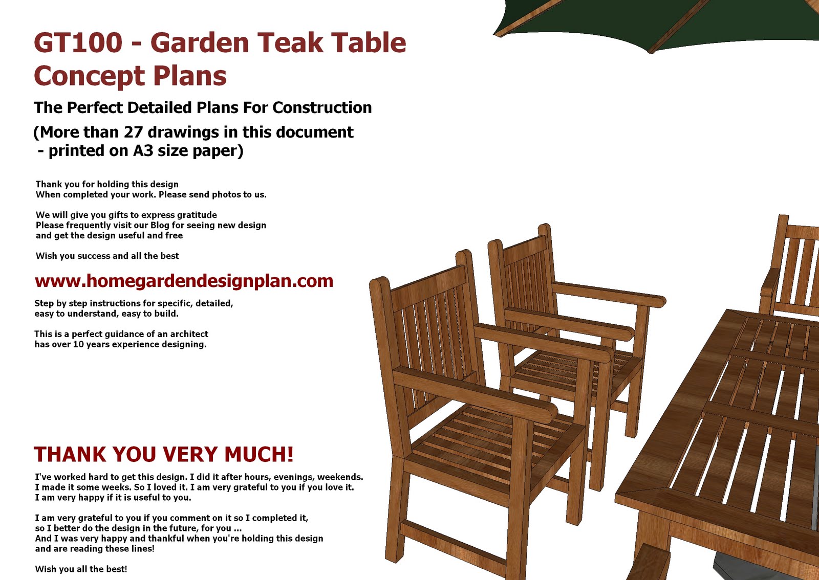 build your own wooden picnic table