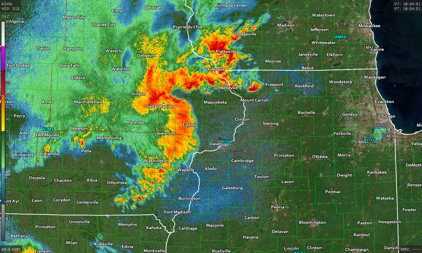 Here's How An Intense Derecho Produced 100+ MPH Winds In Iowa On Monday
