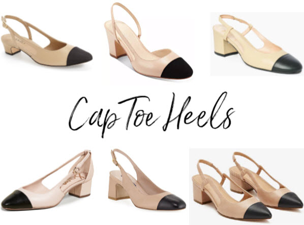 Trend Spotlight: Cap Toe Heels - Shenandoah Sugar