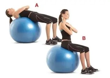 Are you on the ball? Some stability ball exercises to try Are you on the ball? Some stability ball exercises to try