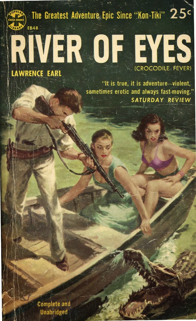 RIVER OF EYES, by Lawrence Earl, his third work of non-fiction