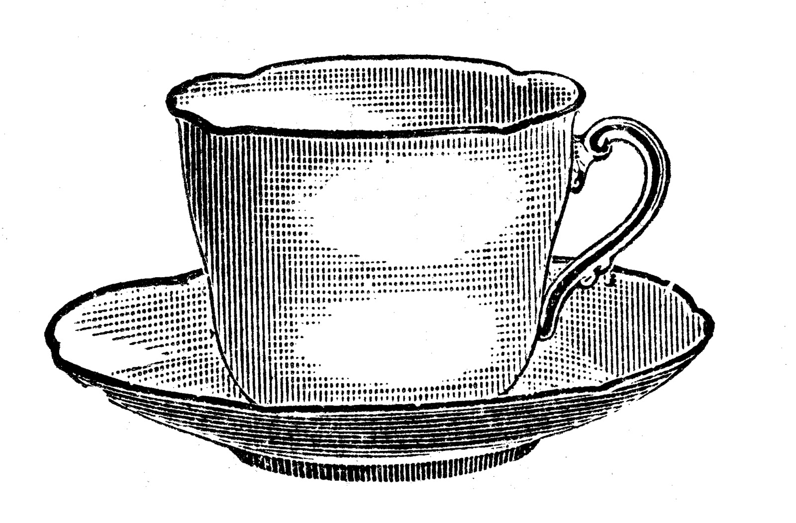 clipart tea cup and saucer - photo #2