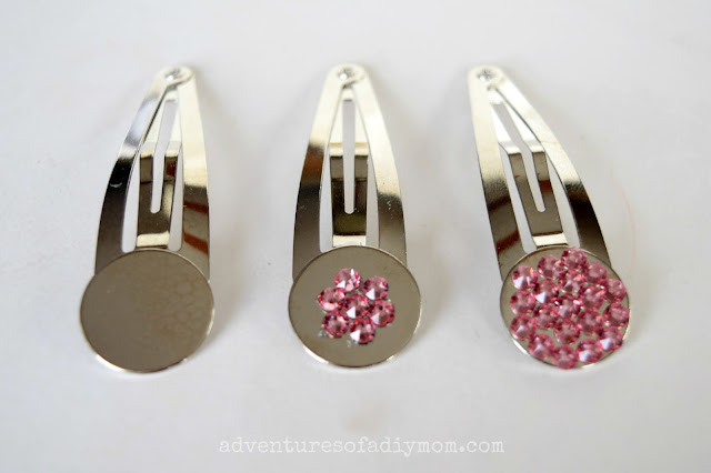 Super Easy Hair Clips with Swarovski Accents Super Easy Hair Clips with Swarovski Accents