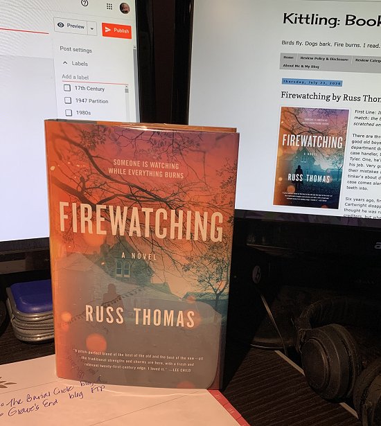 Kittling Books Win an Autographed copy of Russ Thomas' Firewatching!