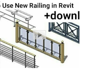 How to Use New Railing In Revit - CAD Needs